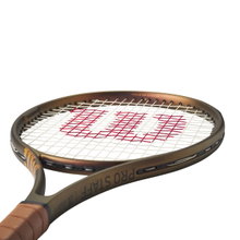Wilson Dziecięca rakieta tenisowa Pro Staff V14.0 #23 26in/240g (11-14 lat) brązowo-brązowa - naciągnięta -